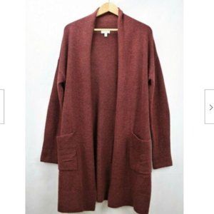 Susma Open Front Long Cardigan